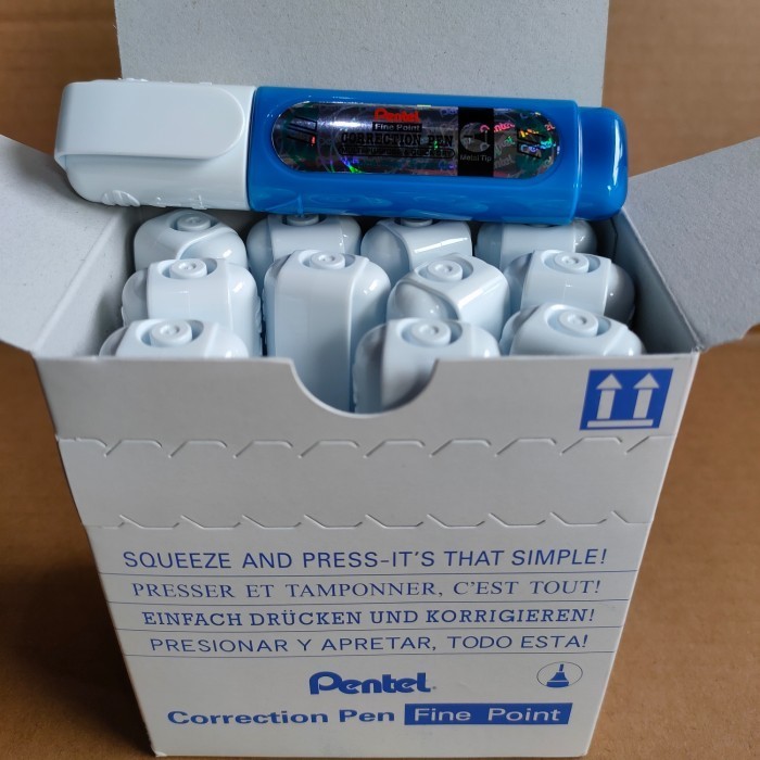 

Ready pentel tipe x correction gepeng model stabilo ZL31W 12ml original