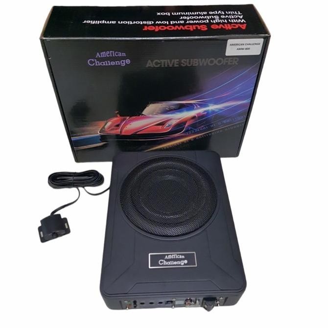 Subwoofer Kolong American Challenge Amw-800 Subwoofer Aktif 8 Inch