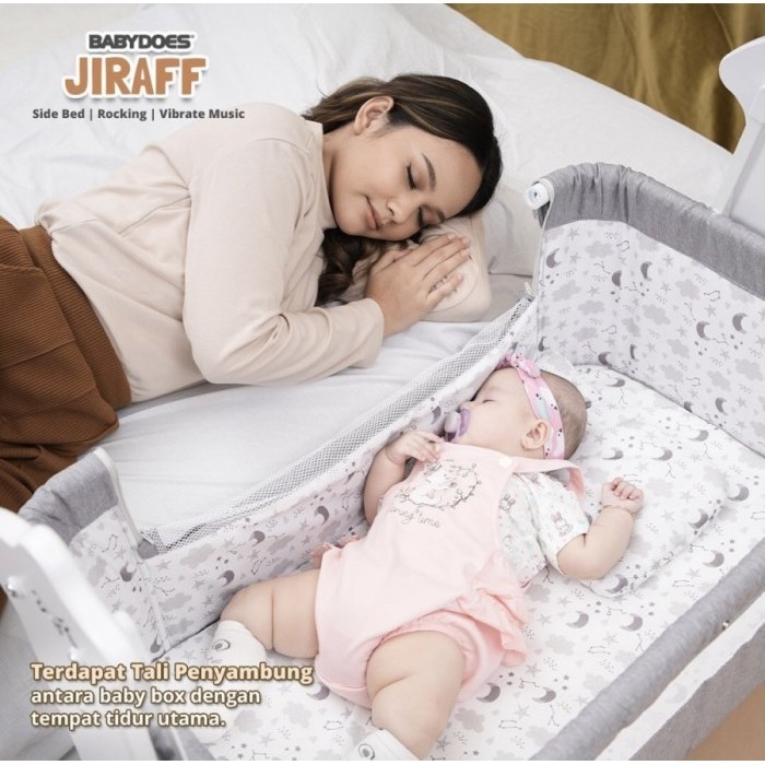 Box Baby Roing Side Bed Babydoes Jiraff / Box Tidur Bayi