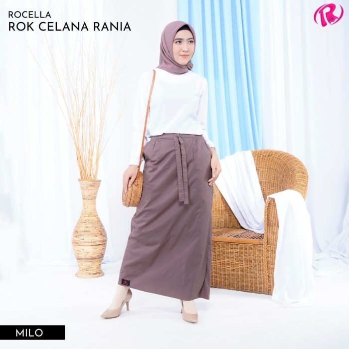 Rok Celana Wanita Muslimah Remaja Santun Big Size Simple Model Terbaru Barangbaru