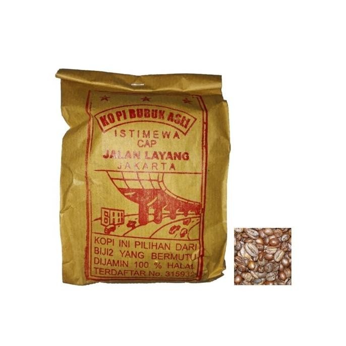 

Kopi Bubuk Arabica Lampung | "Cap Jalan Layang" | 250 Gram