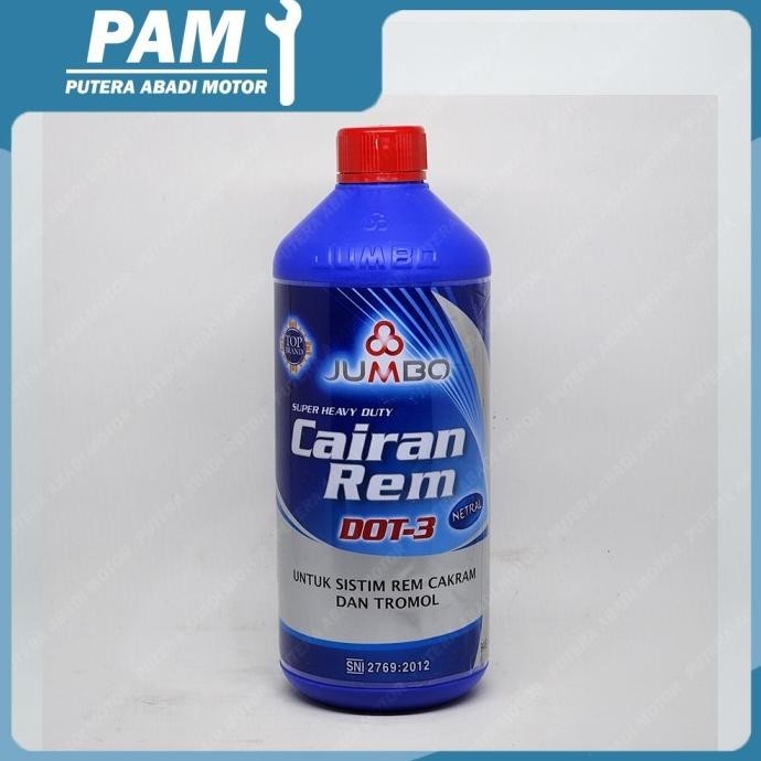 Minyak Rem Jumbo 1 Liter Dot 3 Neutral Original
