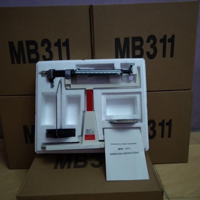 xie Timbangan MB311, Neraca Ohaus MB 311 empat lengan, neraca ohaus