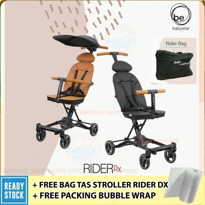 Stroller Babyelle Rider Dx 1799C Kanopi Convertible Rider Kereta Bayi