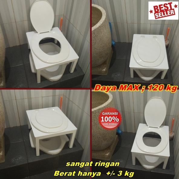 Dudukan Kursi Toilet Jongkok Portable Untuk Para Ibu Hamil dan Orang Tua Bisa Untuk Orang Sakit Sara
