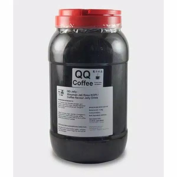 

QQ Coffee Jelly ITPIN Topping Super Quality / Jeli Kopi Premium 3,2kg