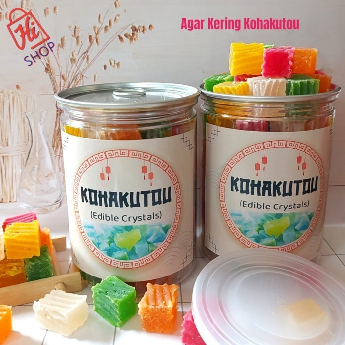 

Can Agar Kohakutou 430gr Hampers Edible Crystal Candy Kohakuto