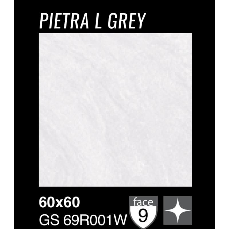 GRANIT GARUDA PIETRA L GREY GS 69R001W UKURAN 60X60