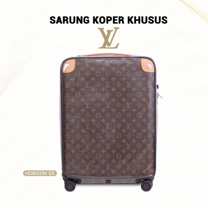 Sarung Koper Full Mika Quadran Khusus Untuk Koper Lv Horizon 55