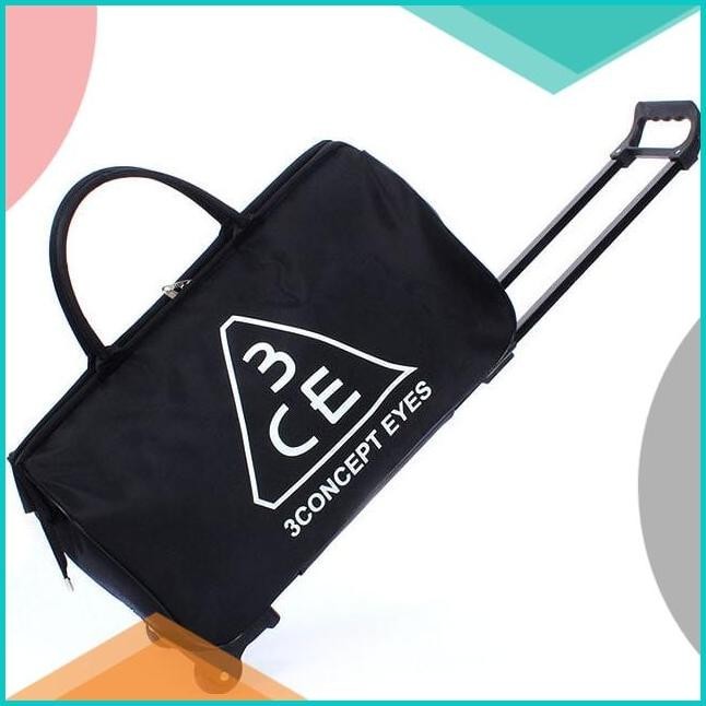 Tas Koper Duffel Trolley Model Monster Eyes atau 3Ce 16novz3 tools n p