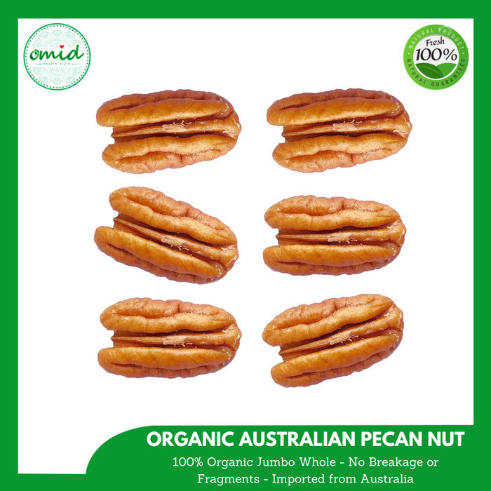 

Raw Pecan Nuts (Kacang Pecan / Kacang Geluk Mentah) 1kg