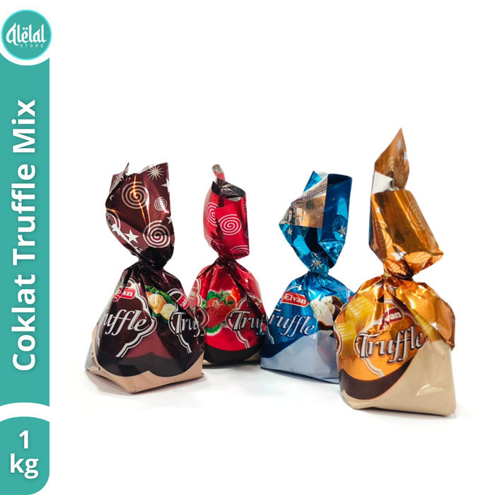 

COKELAT TRUFFLE MIX 1KG / COKLAT ARAB / OLEH OLEH HAJU DAN UMROH
