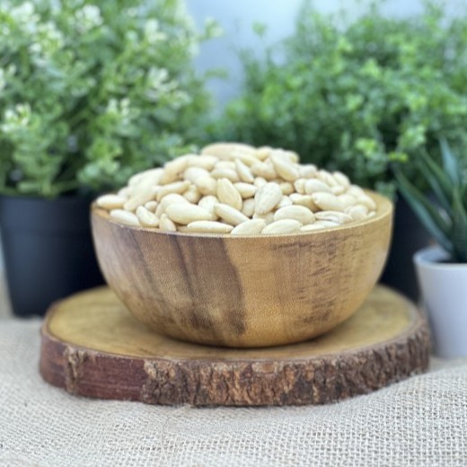

Kacang Almond Mentah Kupas Kulit 1 Kg / Raw Blanched Almond 1 Kg