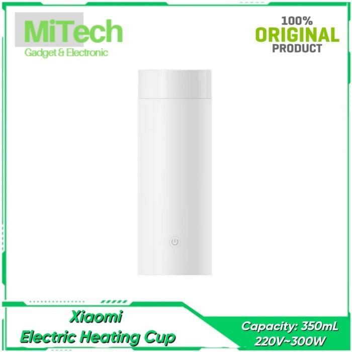 Xiaomi Electric Heating Cup Portable Travel Thermos Botol 350Ml Termos