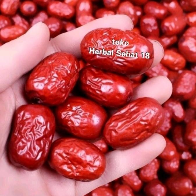 

1Kg 1 Kg 1000 G Gr Gram Angco Biji Kurma Merah Cina Ukuran Besar