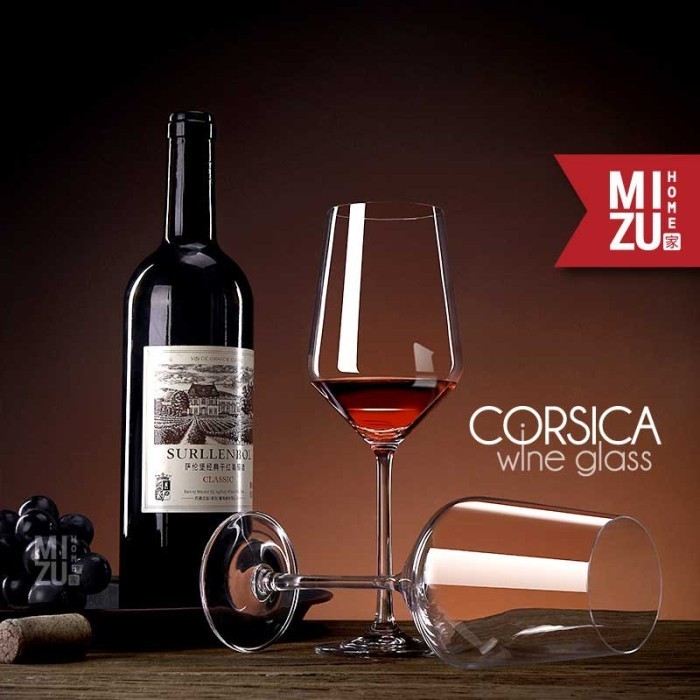 Mizu Corsica Wine Glass Bordeaux Gelas Red Wine Anggur Merah Cocktail