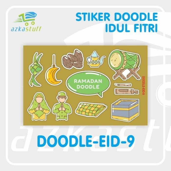 

Stiker Doodle Idul Fitri Bedug - Stiker Thumbler Sticker Aesthetic 015