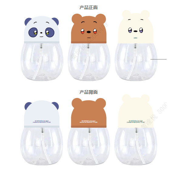 Miniso WE BABY BEARS Collection Travel Bottles Botol Kosong Botol Travel Botol Sabun Botol Parfum Bo
