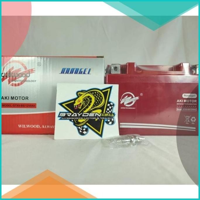 Aki Motor Kawasaki Ninja 250 FI ninja ninja250 aki kering ninja 16novz