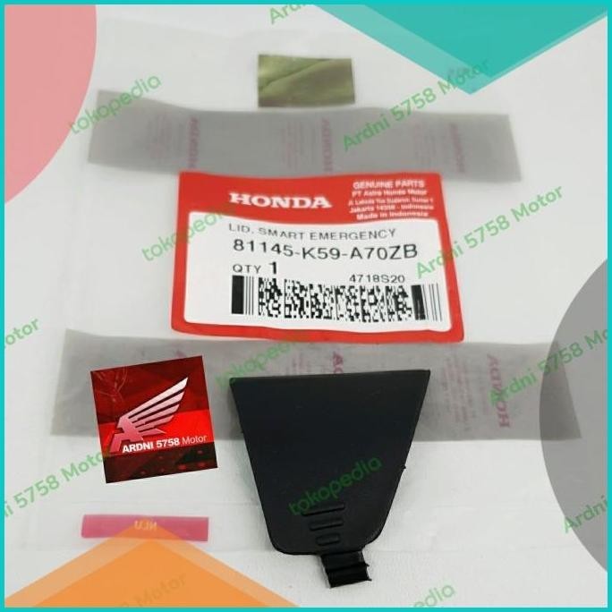 LID SMART EMERGENCY COVER TUTUP KUNCI KONTAK NEW VARIO 150 160 KEYLESS