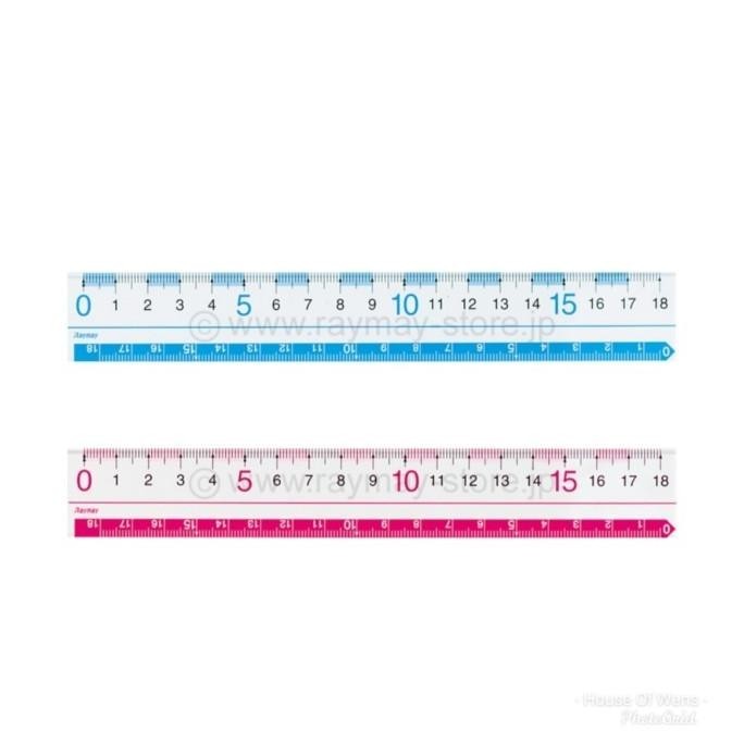 

RAYMAY RULER 18CM - PENGGARIS MADE IN JAPAN