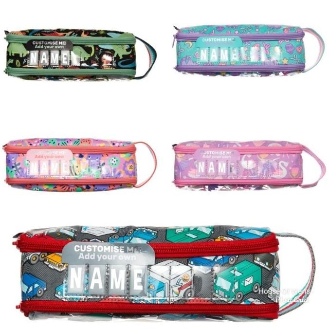 

SMIGGLE WANDER DUAL ZIP ID PENCIL CASE - TEMPAT PENSIL SMIGGLE
