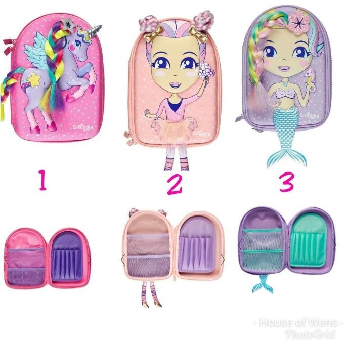 

SMIGGLE DOLLY WISHES HARDTOP PENCIL CASE - TEMPAT PENSIL SMIGGLE