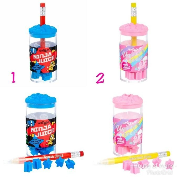 

SMIGGLE SIPPY CUP ERASER - PENGHAPUS PENSIL SMIGGLE