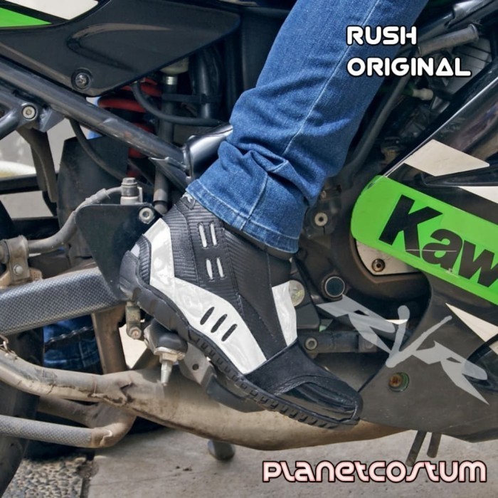 NEW SERIES SEPATU MOTOR RVR RUSH TOURING ASLI QUALITY ORIGINAL