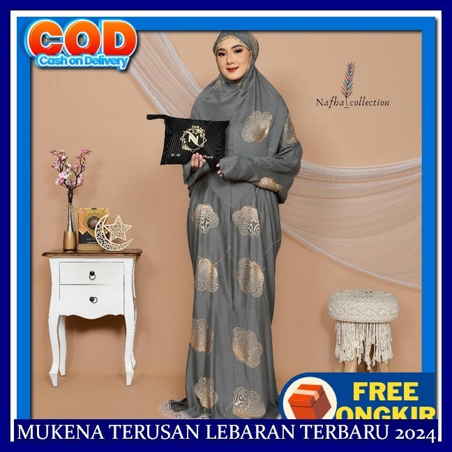 Mukenah Dewasa Rayon Premium Jumbo Mokena Waita Tarawih Tlekung Dwasa Murah Mungkeyna Sale Tarwih Mu