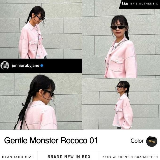 Gentle Monster Rococo 01 Black Jennie Glasses