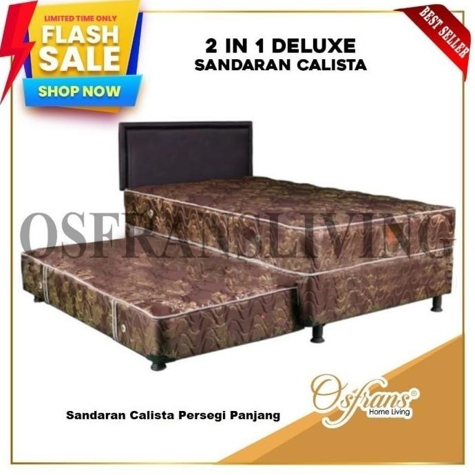 Central Springbed Deluxe 2 in 1 Calista Fullset