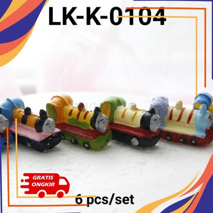 TOPPER MAINAN KARAKTER LOKAL KERETA THOMAS TRAIN KECIL    LK-K-0104 TERJAMIN BEST