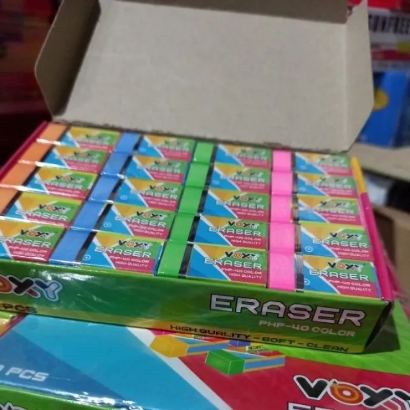

Pengahapus berwarna isi 40 pcs//stip penghapus pensil berwarna murah