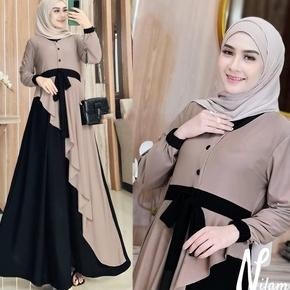 Nilam Maxy Dress - Pakaian Wanita Dress Nilam Uwais Cod