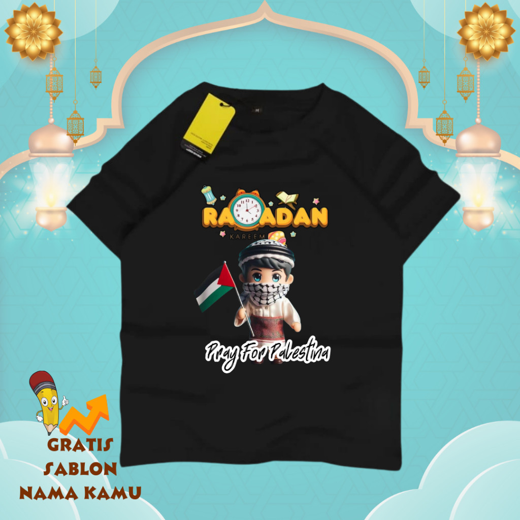 BAJU KAOS ANAK GRATIS SABLON NAMA - Baju Anak Gratis Sablon Nama / Baju Kaos Anak Tangan Pendek Laki