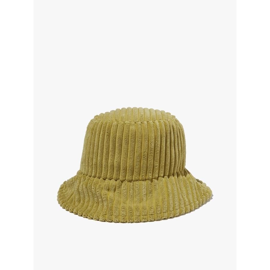 Rubi - Topi Wanita - Bianca Textured Bucket Hat - Green Cord