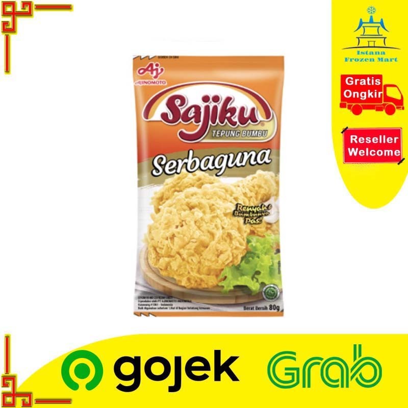 

Sajiku Tepung Bumbu AJINOMOTO Serba Guna Sachet 80 GR