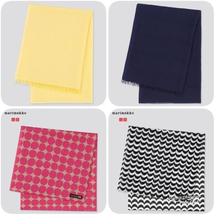 Uniqlo Marrimeko Syal - Syal Wanita - Scarf - Shawl Wanita Limited