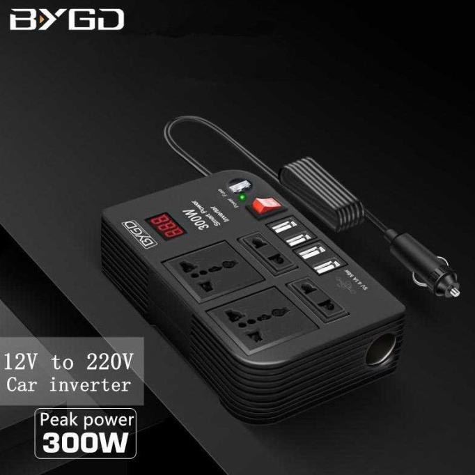 Car Inverter Colokan Listrik charger Hp Laptop didalam mobil Serbaguna