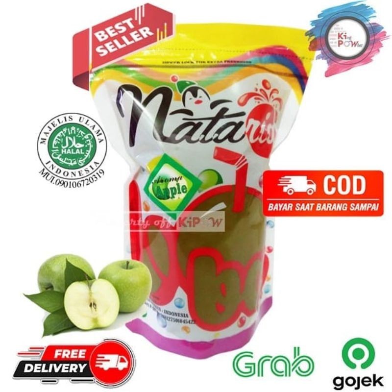 

popping boba apel 500gr - boba apel pecah - kipaw bogor