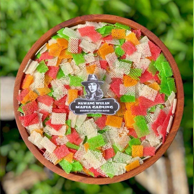 

Kerupuk Taro Gurih Renyah Mentah