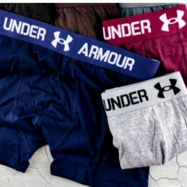 Celana Dalam Pria Boxer Under Armour Isi 3 Pcs -14A