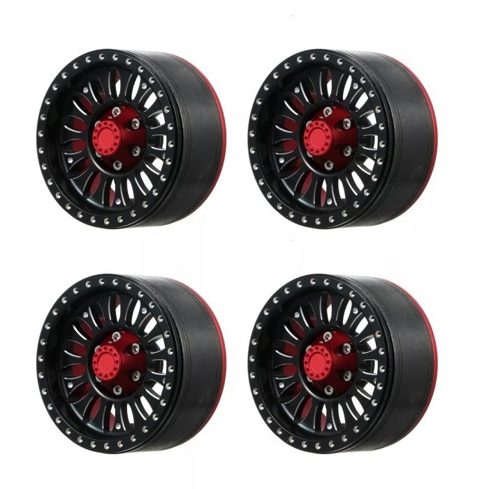 4 pcs velg beadlock 1.9 Rc scx10 Axial 1/10