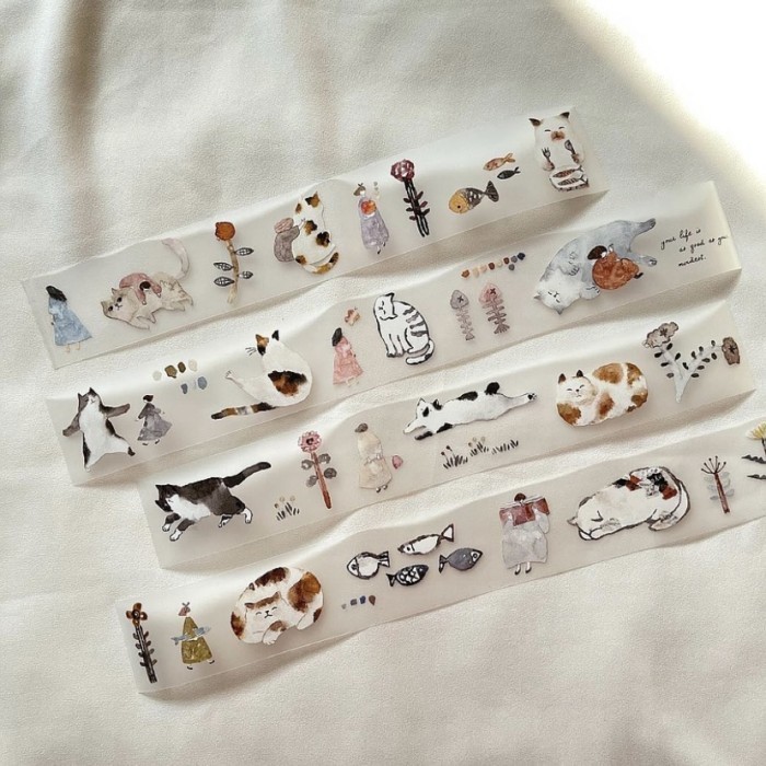 

Pion Cat Girl PET Tape