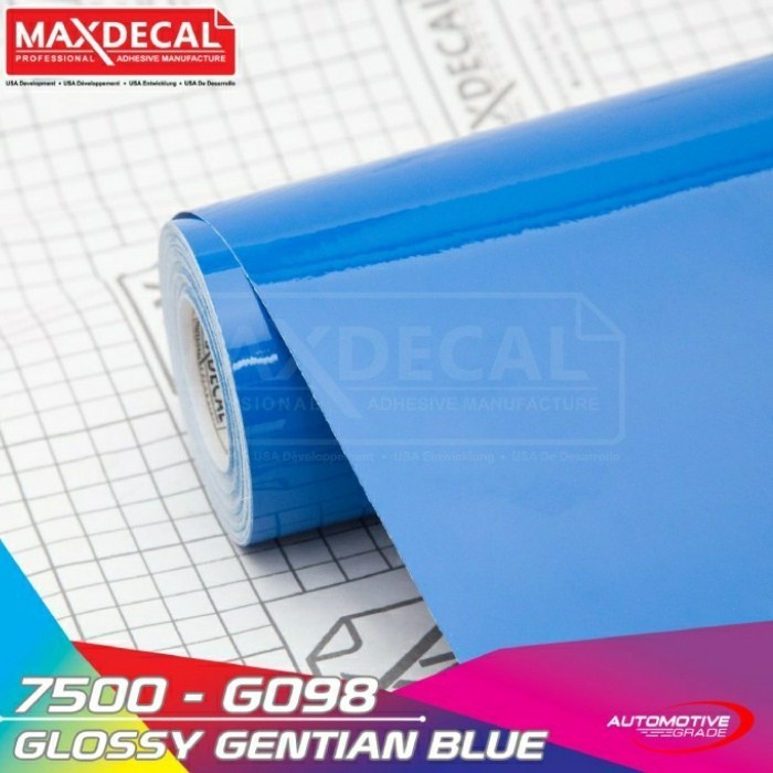 

sticker MAXDECAL 7500 098 GENTIAN BLUE
