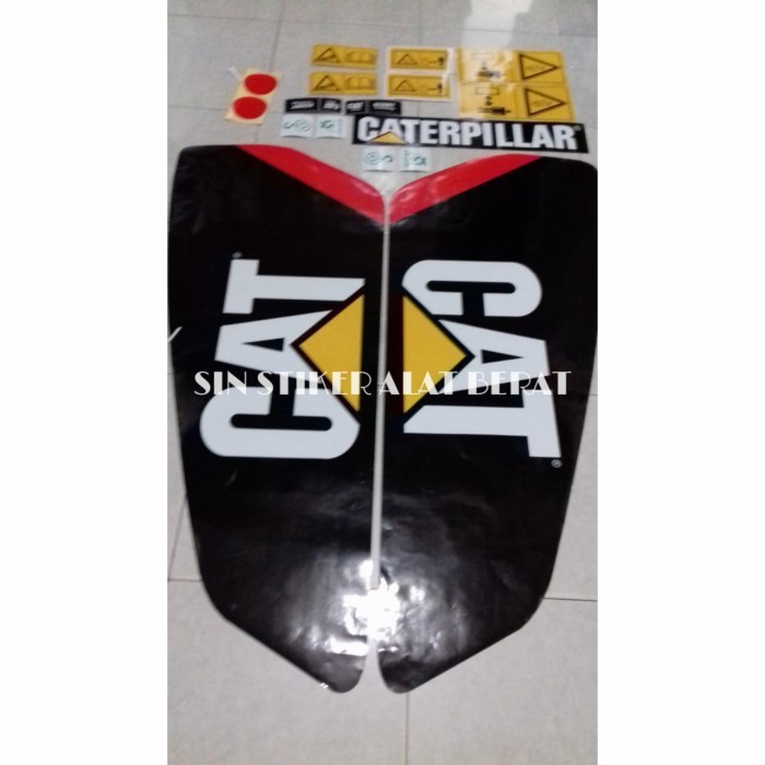 

stiker alat berat 1 set stiker CAT320D