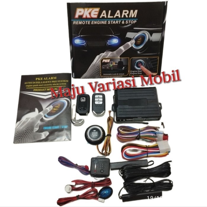PROMO KEYLESS PKE/ENGINE START STOP MOBIL/ALARM PKE/ALARM MOBIL