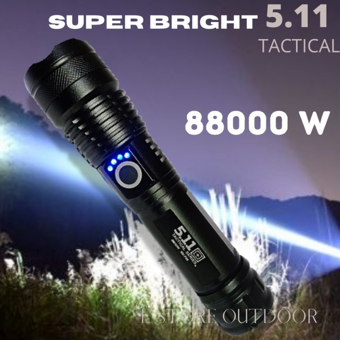 Senter jarak jauh camping berburu 90000 lumen MXP50