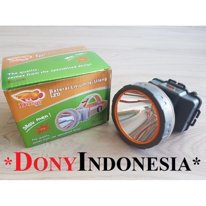 Senter Kepala Dony KL-193 SILAU MAN